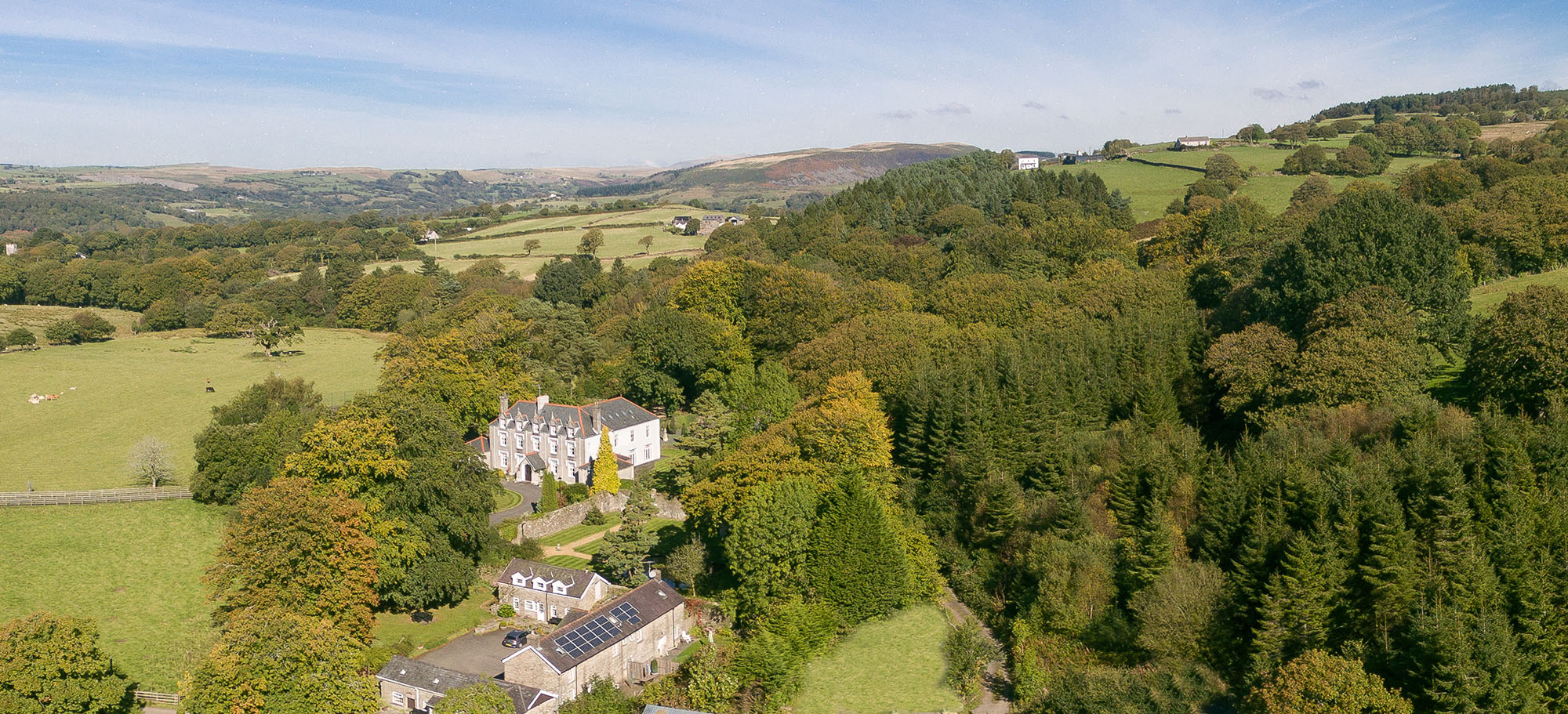 Our Location Plas Cilybebyll Manor House